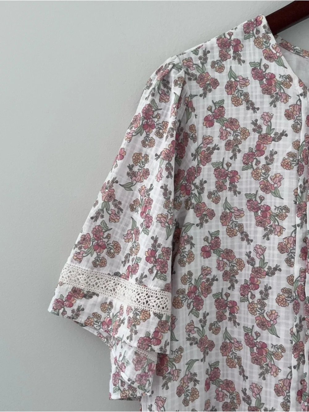 Joe Fresh x Jillian Harris Floral Prairie Mini Dress NWT Small Cotton - Picture 4 of 8